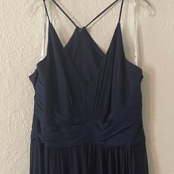 David’s Bridal Studio Celebrate Spaghetti Strap Bridesmaid Dress - Picture 8 of 8